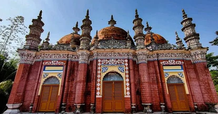 মোঘল আভিজাত্যের ছাপ, শত প্রজন্মের সাক্ষী বরিশালের মিয়াবাড়ি জামে মসজিদ