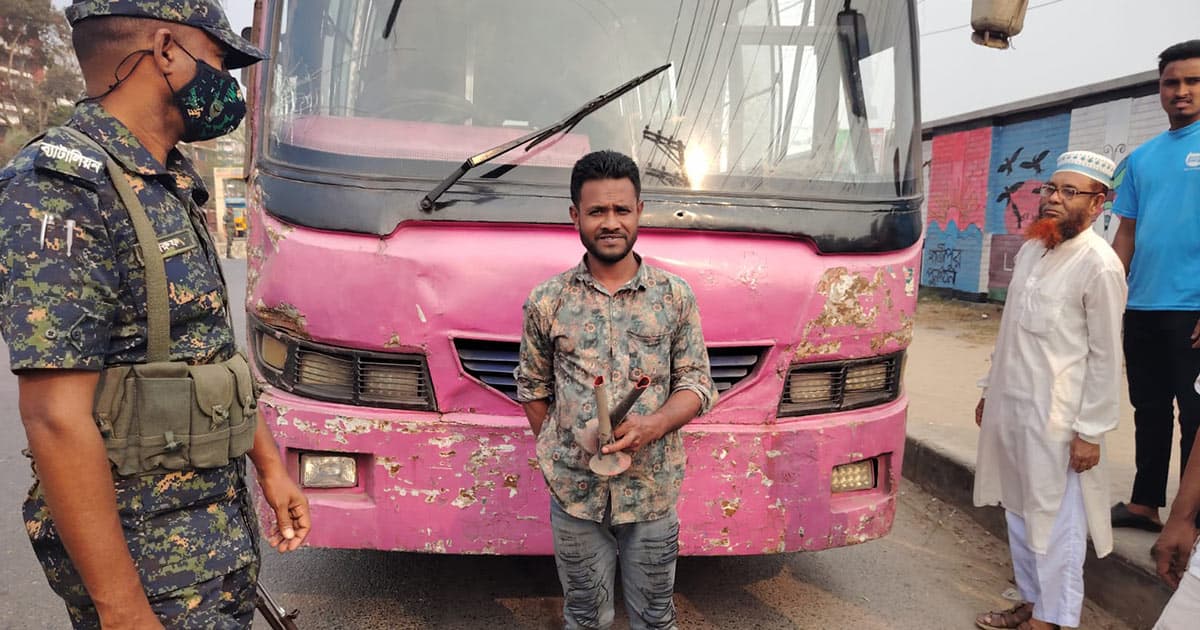 গাজীপুরে হাইড্রোলিক হর্নবিরোধী অভিযান