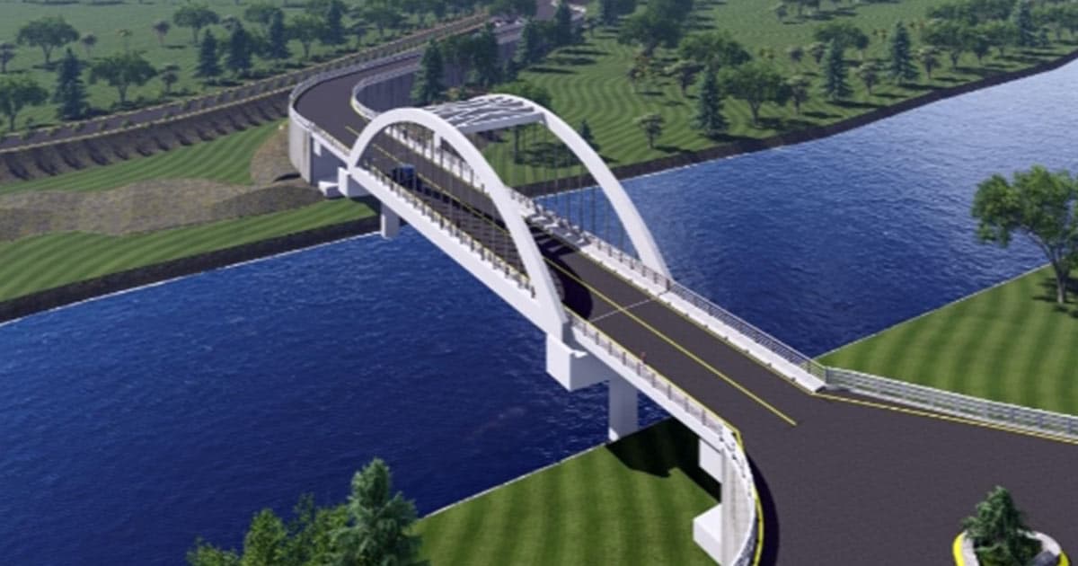 এলজিইডির দৃষ্টিনন্দন আর্চ ব্রিজে নতুন সম্ভাবনার দুয়ার