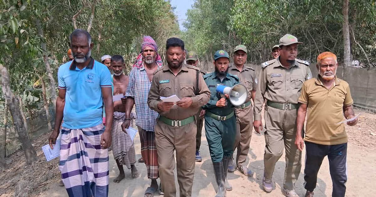 সুন্দরবনে দাহ্য পদার্থ নিয়ে প্রবেশে কঠোর নজরদারি