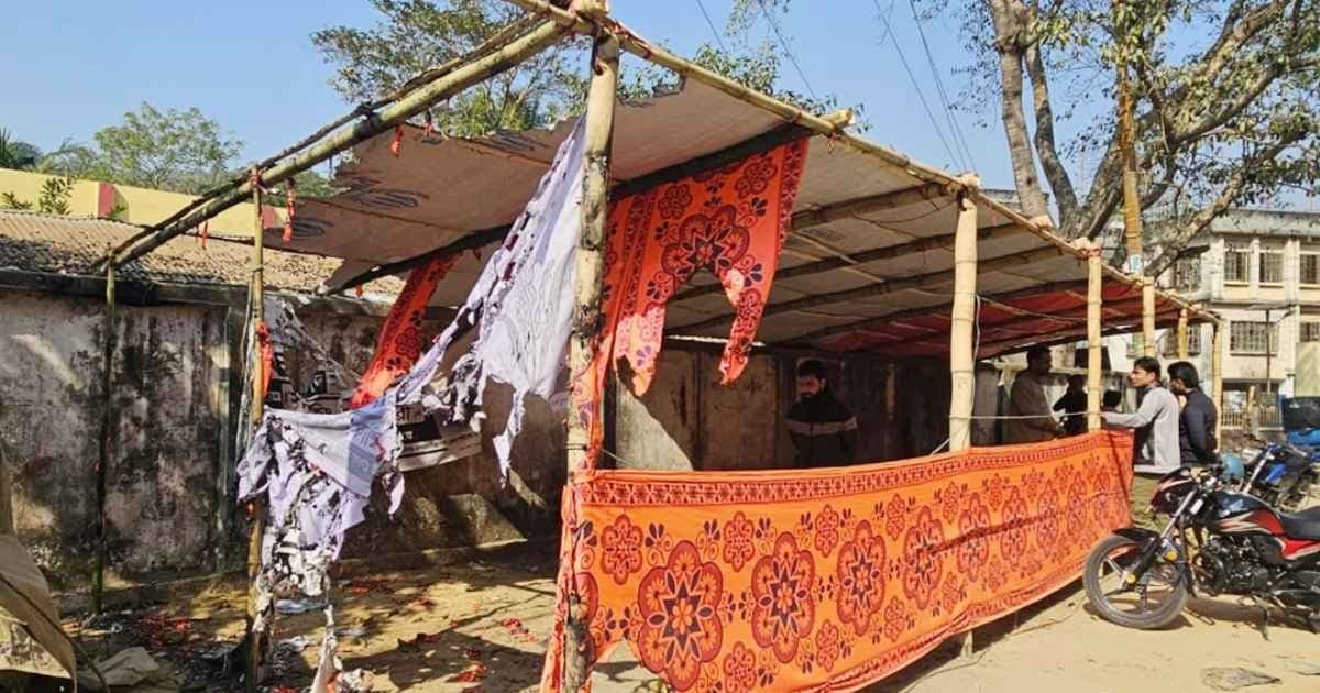 বান্দরবানে বিএনপির প্রচারণা কার্যালয়ে আগুন