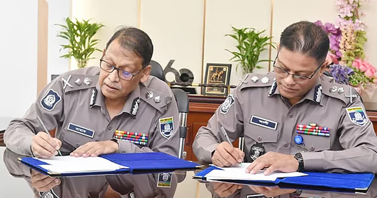 দায়িত্ব নিলেন নতুন আইজিপি