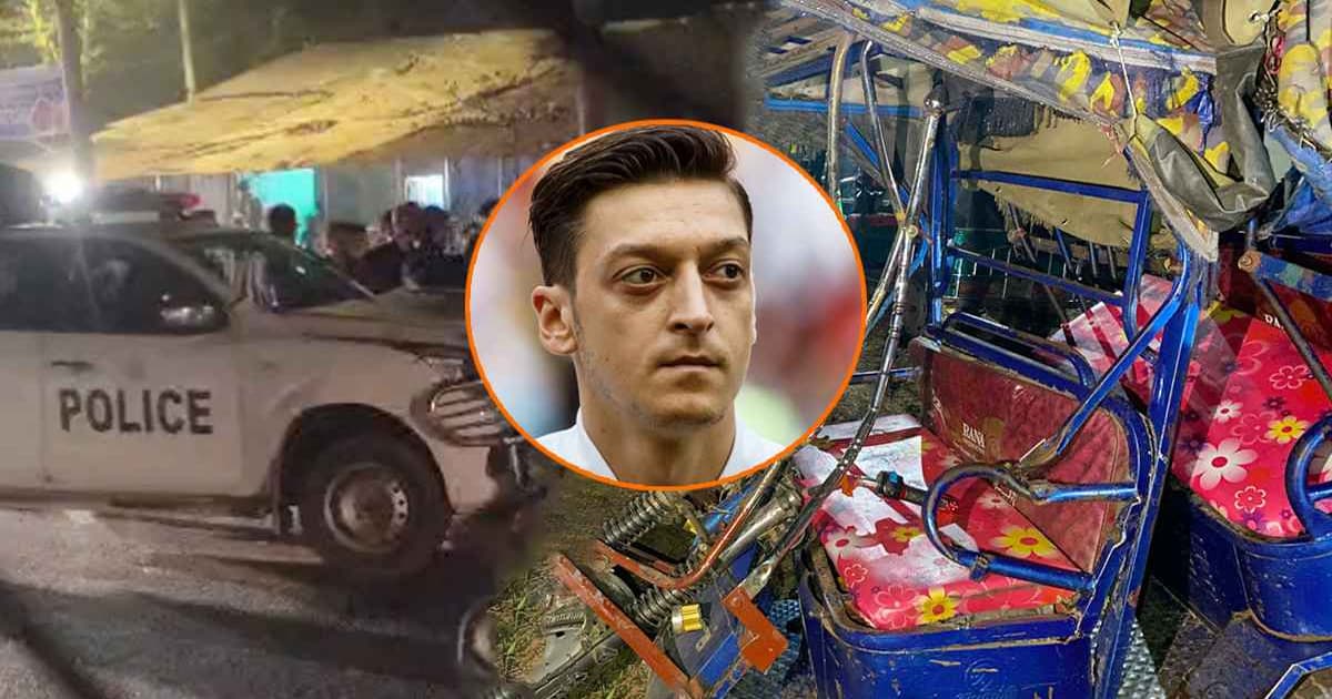 ওজিলের ভিআইপি বহরে দুর্ঘটনা, রোহিঙ্গা ক্যাম্পে মানবিক বার্তা