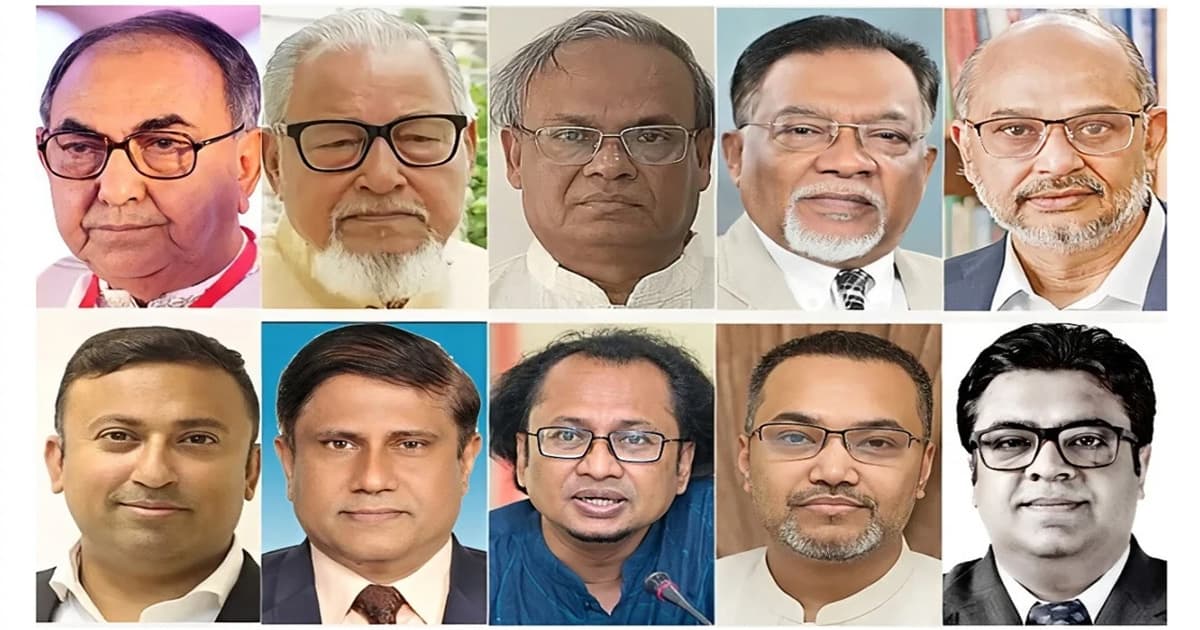 প্রধানমন্ত্রীর ১০ উপদেষ্টা কে কোন দায়িত্ব পেলেন