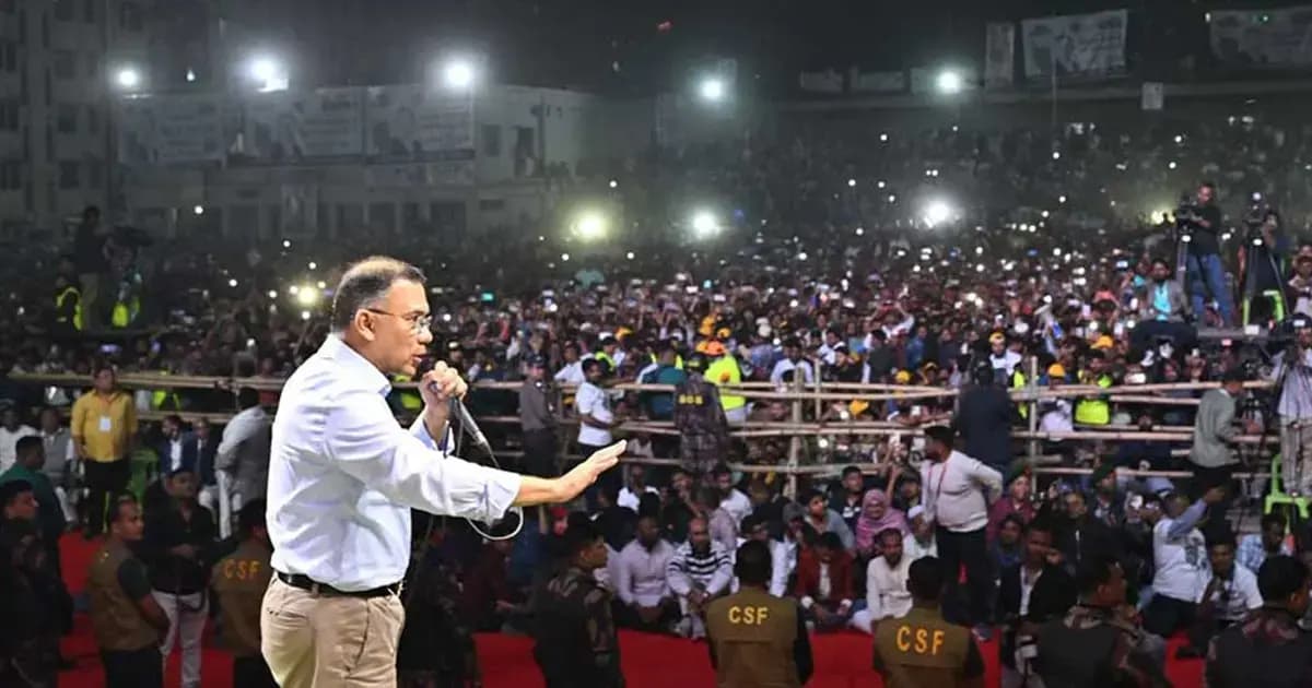 আজ রংপুর যাচ্ছেন তারেক রহমান