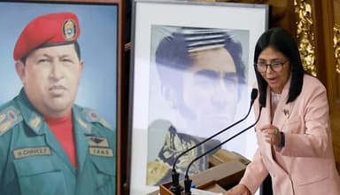 ভেনেজুয়েলার ভাইস প্রেসিডেন্ট ডেলসি অন্তর্বর্তী প্রেসিডেন্ট