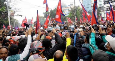 নেপালে আবারও জেন-জি দের বিক্ষোভ