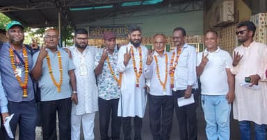 পার্বতীপুর সম্পন্ন হয়েছে প্রেস ক্লাব নির্বাচন