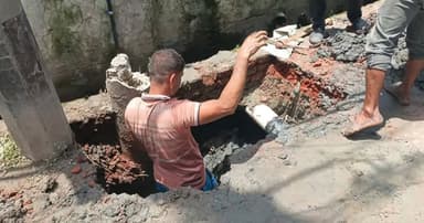 অবৈধ গ্যাস সংযোগ দিতে গিয়ে বিস্ফোরণ, দগ্ধ ৪