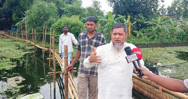 সাঁকো নির্মাণ করে মানবিক দৃষ্টান্ত স্থাপন