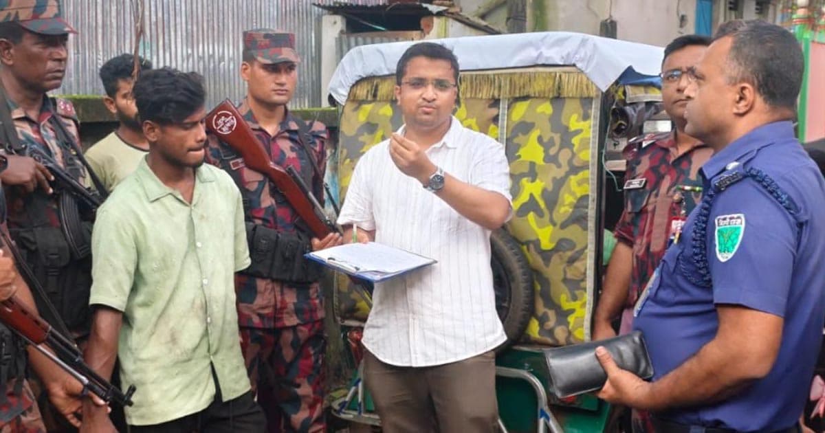 শ্রীমঙ্গলে বালু উত্তোলনের দায়ে যুবকের কারাদণ্ড