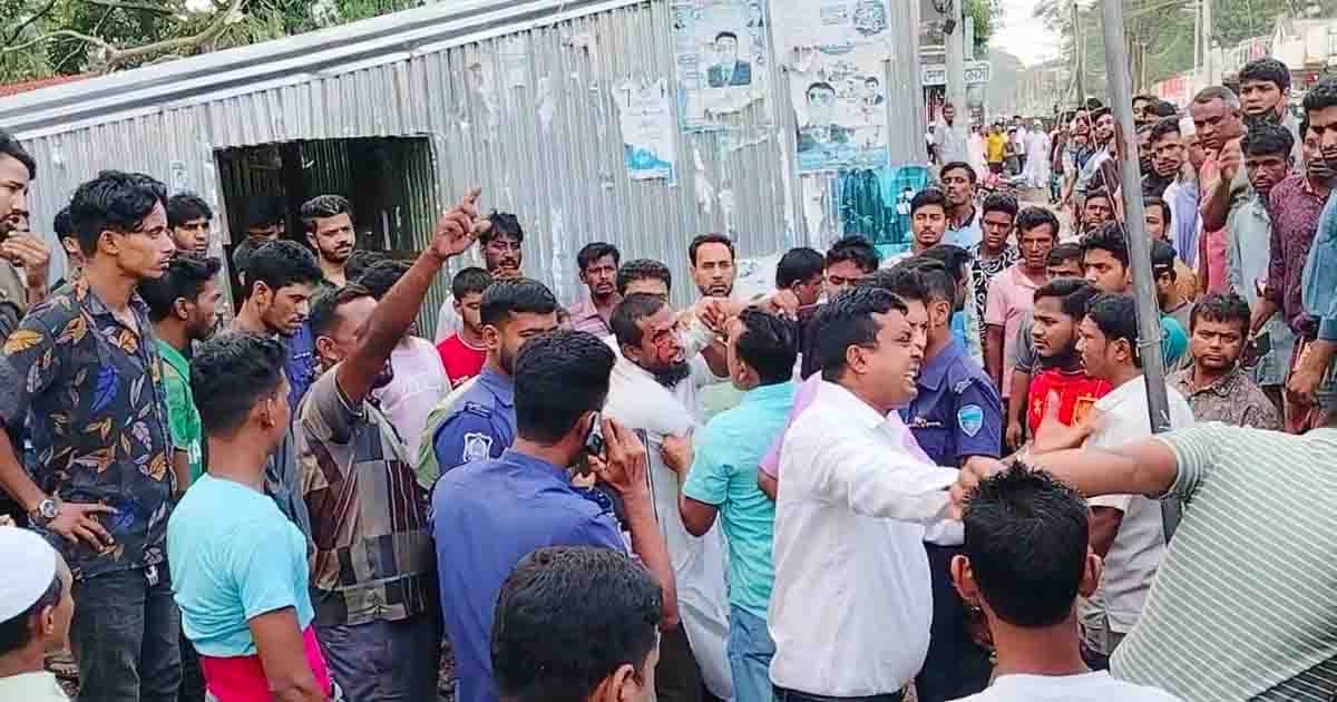 হাতিয়ায় সড়কের কাজের মান নিয়ে বিরোধ, সংঘর্ষে আহত ৬