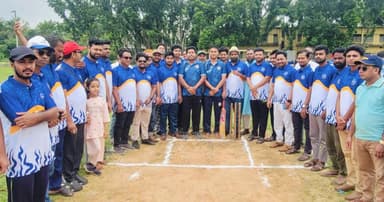সিংড়ায় প্রশাসন-সাংবাদিক প্রীতি ক্রিকেট ম্যাচ অনুষ্ঠিত