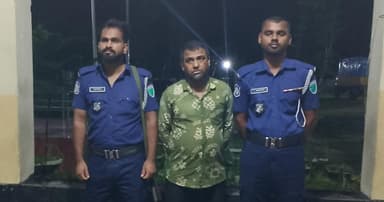 কোম্পানীগঞ্জে বালু উত্তোলনের সময় যুবক আটক