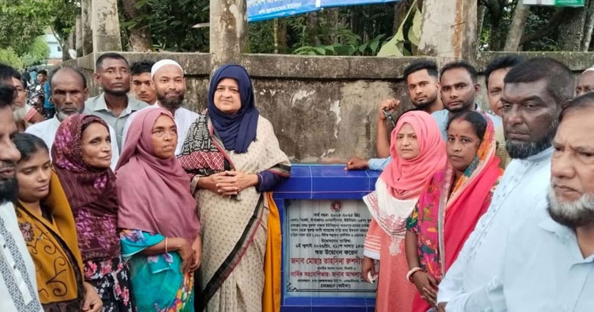 ওসমানীনগরে বিভিন্ন উন্নয়ন প্রকল্পের উদ্বোধন