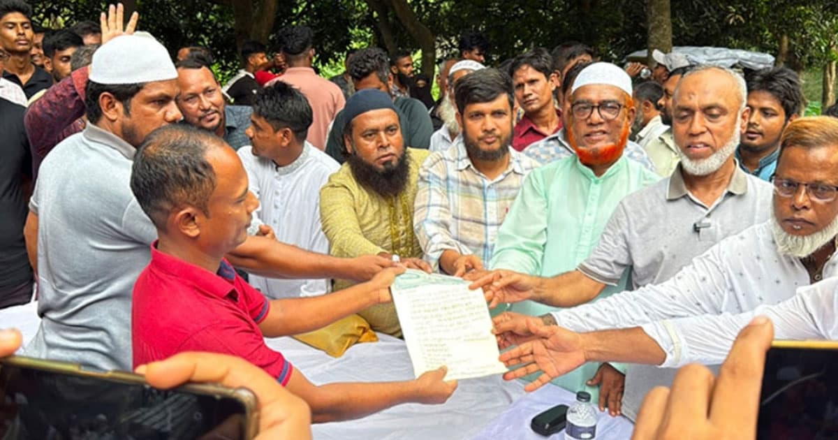 মুচলেকা দিয়ে মাদক ব্যবসা ছাড়ার অঙ্গীকার