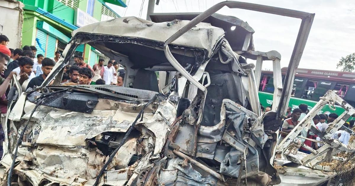 কিশোরগঞ্জে সড়ক দুর্ঘটনায় নিহত ৩