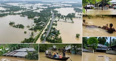 মৃত্যু বেড়ে ৫১, পানিবন্দী লাখো পরিবার
