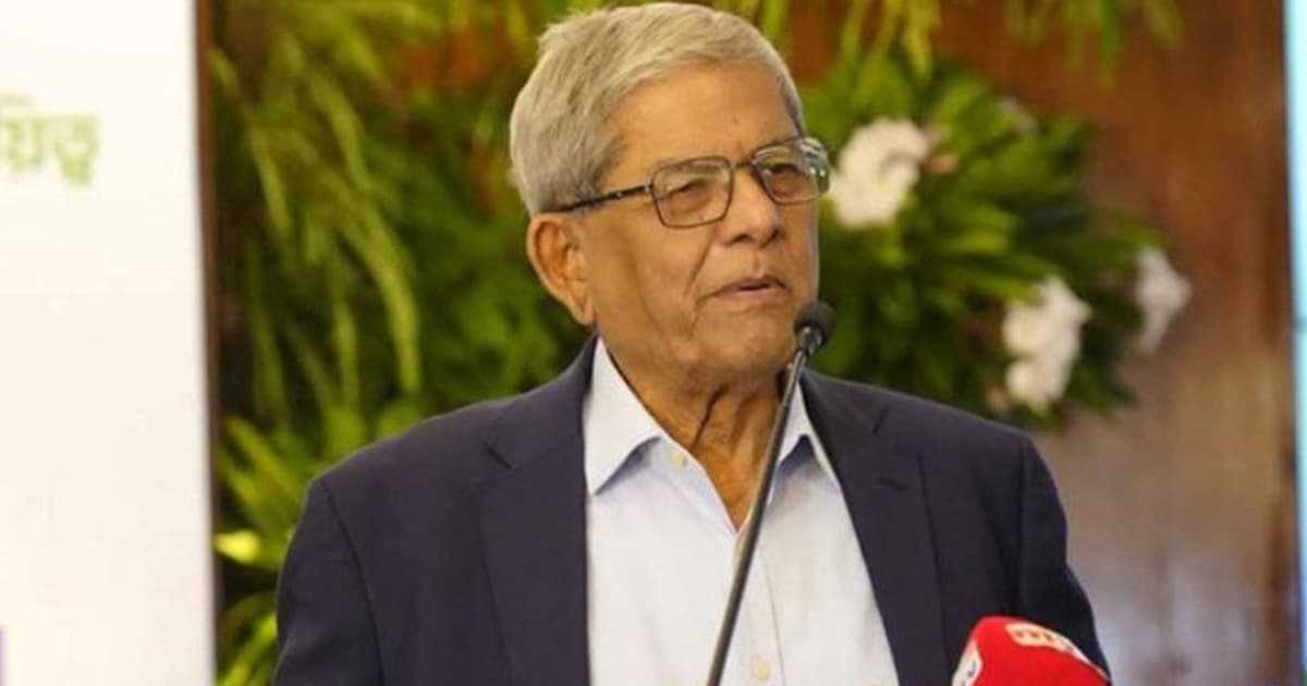 বাণিজ্যযুদ্ধে বাংলাদেশকে পাশে চায় চীন: মির্জা ফখরুল