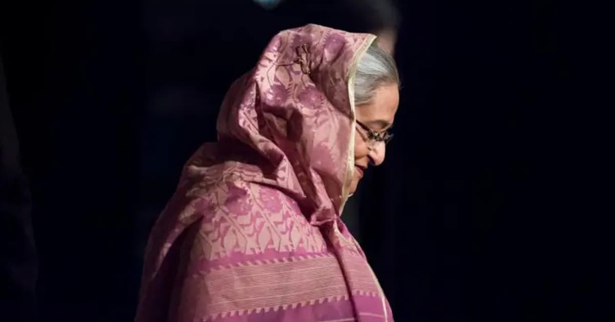 ভারতে বসে রাজনীতি করতে পারবেন না শেখ হাসিনা