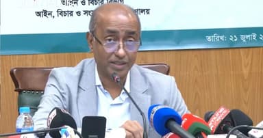 এক বছরে ২০ লাখ মামলা কমানো সম্ভব: আইনমন্ত্রী