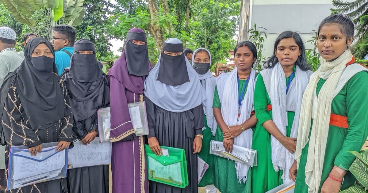 শ্রীমঙ্গলে ইউএনও’র হস্তক্ষেপে দেড় ঘণ্টা পর পরীক্ষায় ৯ শিক্ষার্থী