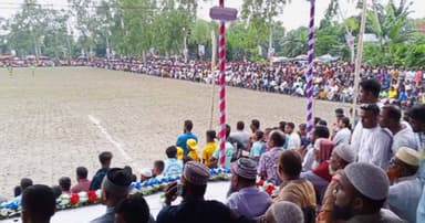 সলঙ্গায় ‘শহীদ জিয়াউর রহমান স্মৃতি আন্তঃজেলা ফুটবল’ টুর্নামেন্টের উদ্বোধন