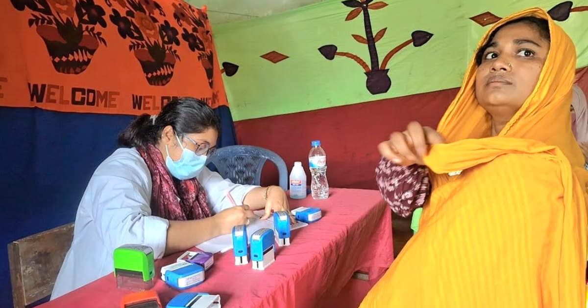 তাড়াইলে ফ্রি মেডিকেল ক্যাম্প অনুষ্ঠিত
