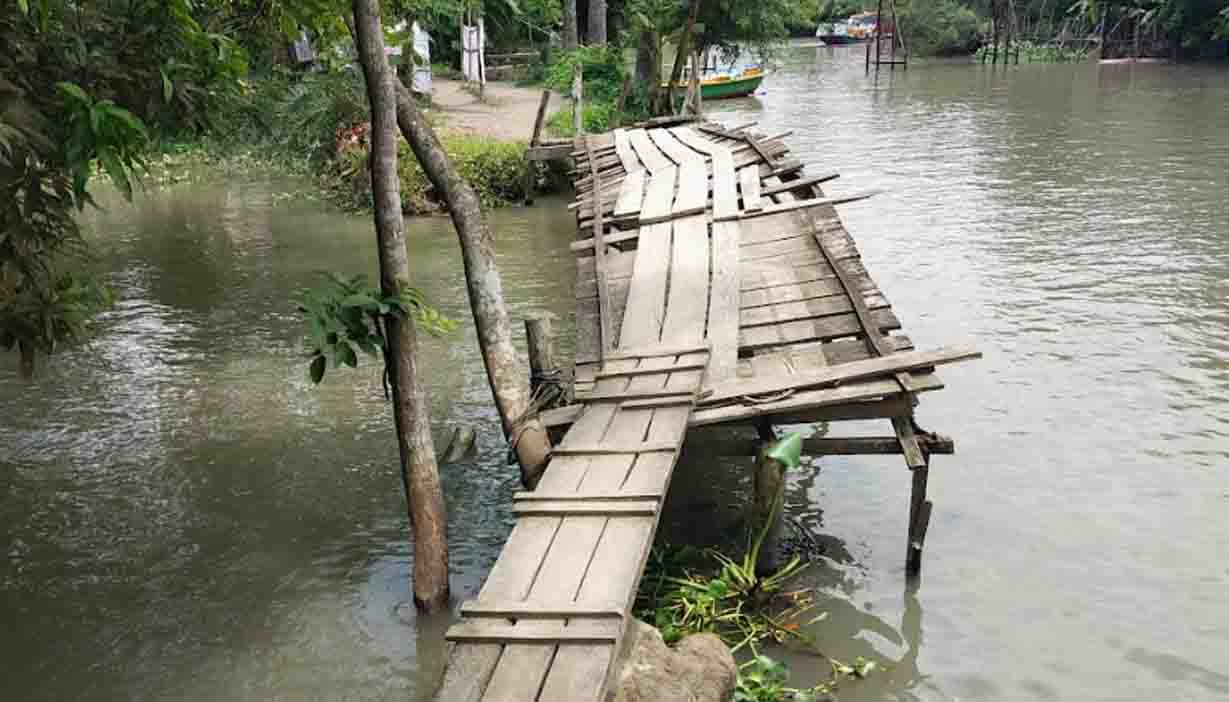 ভাঙনের থাবায় বিপর্যস্ত নেছারাবাদের ডুবি-কাটাখালি এলাকা