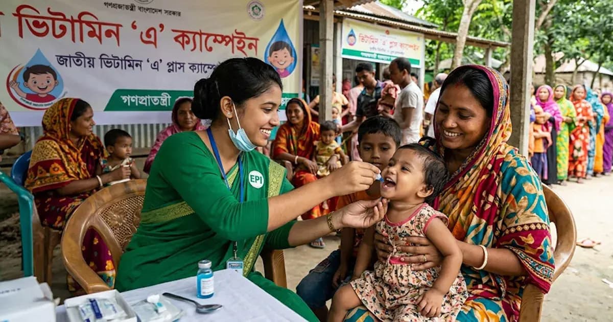 ২৮ জুন দেশব্যাপী ভিটামিন ‘এ’ ক্যাম্পেইন