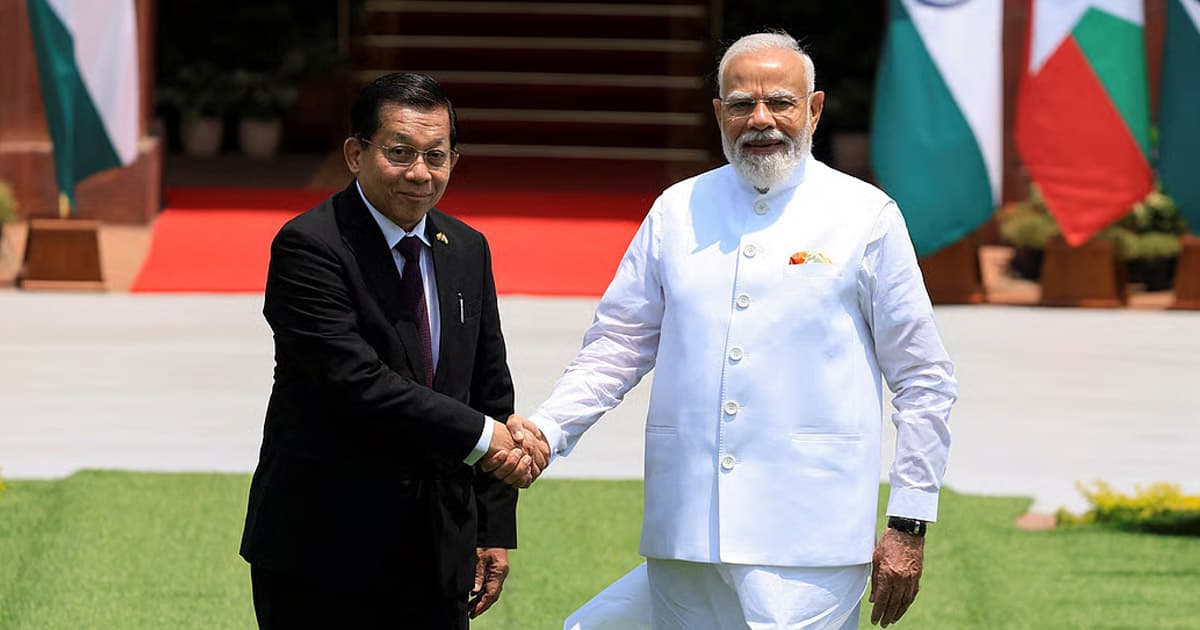 দ্বিপাক্ষিক বৈঠকে মোদিকে গুরুত্বপূর্ণ আশ্বাস মিয়ানমারের প্রেসিডেন্টের