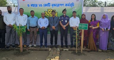 বান্দরবানে বৃক্ষরোপণ কর্মসূচির উদ্বোধন