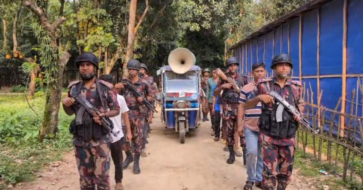 পুশইন ঠেকাতে সীমান্ত এলাকায় সতর্ক অবস্থানে বিজিবি