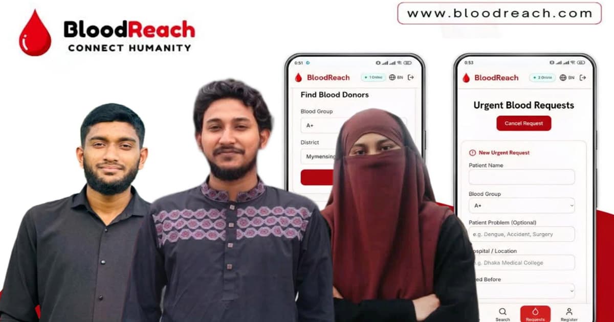রক্তদাতা খুঁজতে জাককানইবি শিক্ষার্থীদের উদ্ভাবন ‘ব্লাডরিচ’