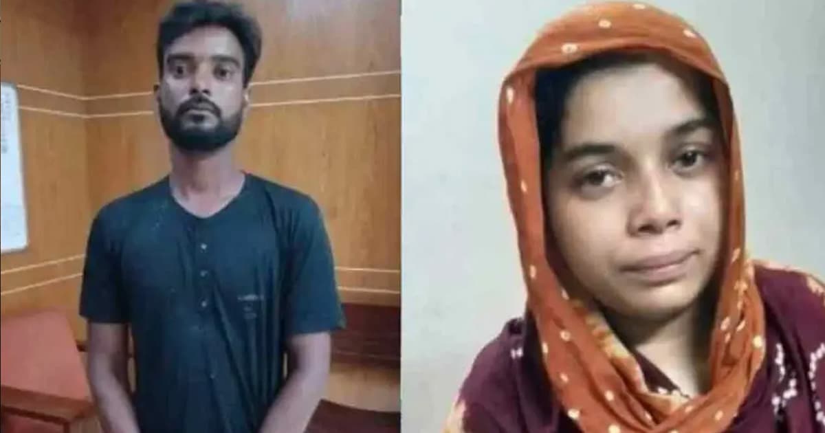 আসামি সোহেল ও তার স্ত্রী আদালতে