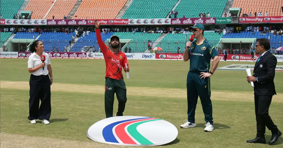 নতুন অধিনায়কের নেতৃত্বে ব্যাটিংয়ে বাংলাদেশ
