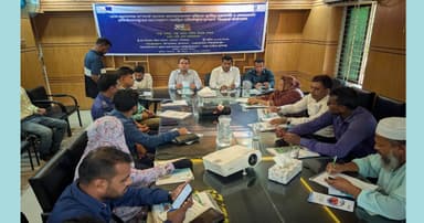 নেছারাবাদে গ্রাম আদালত বিষয়ে জনসচেতনতা বাড়াতে কর্মশালা