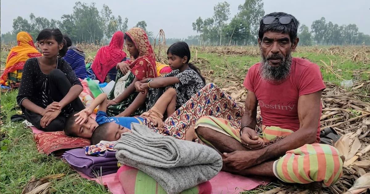 পুশইনে সীমান্তে মানবিক বিপর্যয় | The Daily Adin