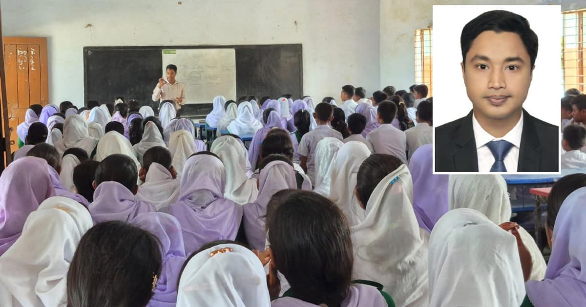 ইউএনও যখন স্কুলশিক্ষক: শিক্ষার মানোন্নয়নে ছুটছেন প্রতিষ্ঠানে
