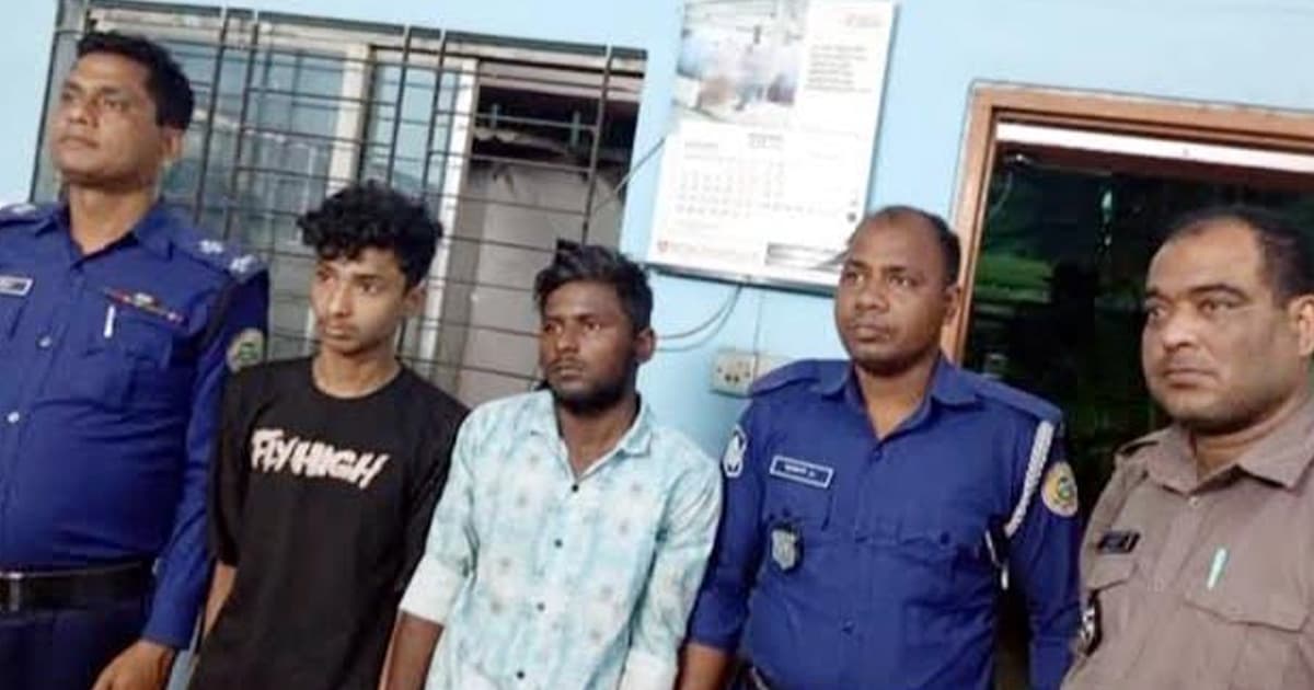 কাঁঠালিয়ায় হত্যা মামলার দুই আসামী ঢাকায় গ্রেপ্তার