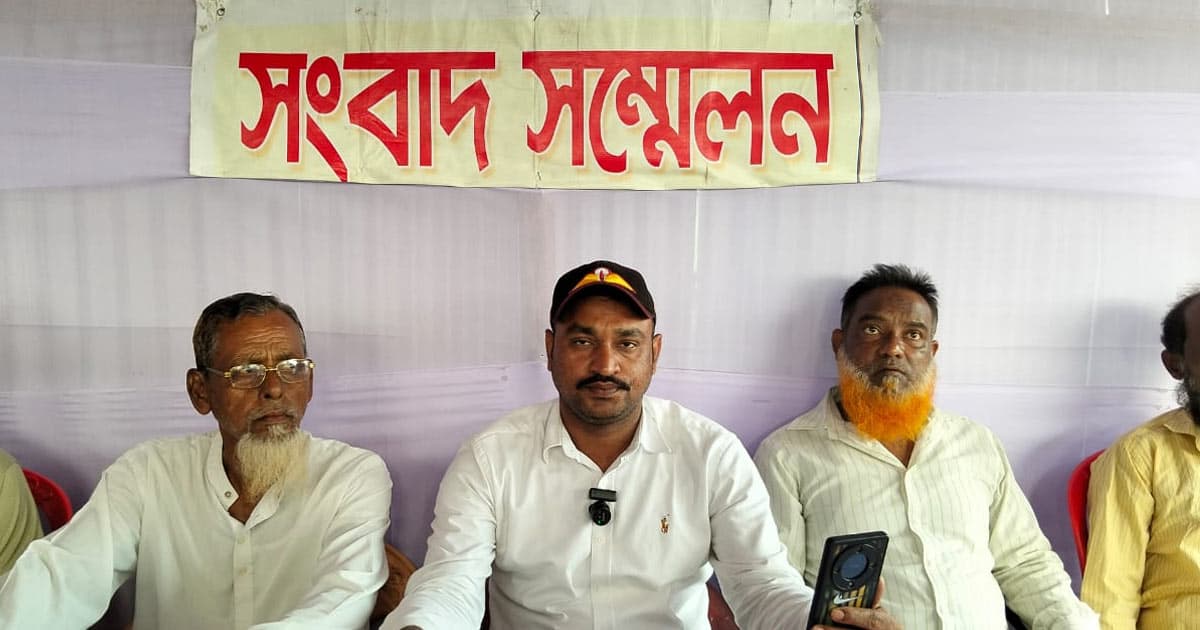 দুমকিতে যুবদলের সাবেক সদস্য সচিবের সংবাদ সম্মেলন