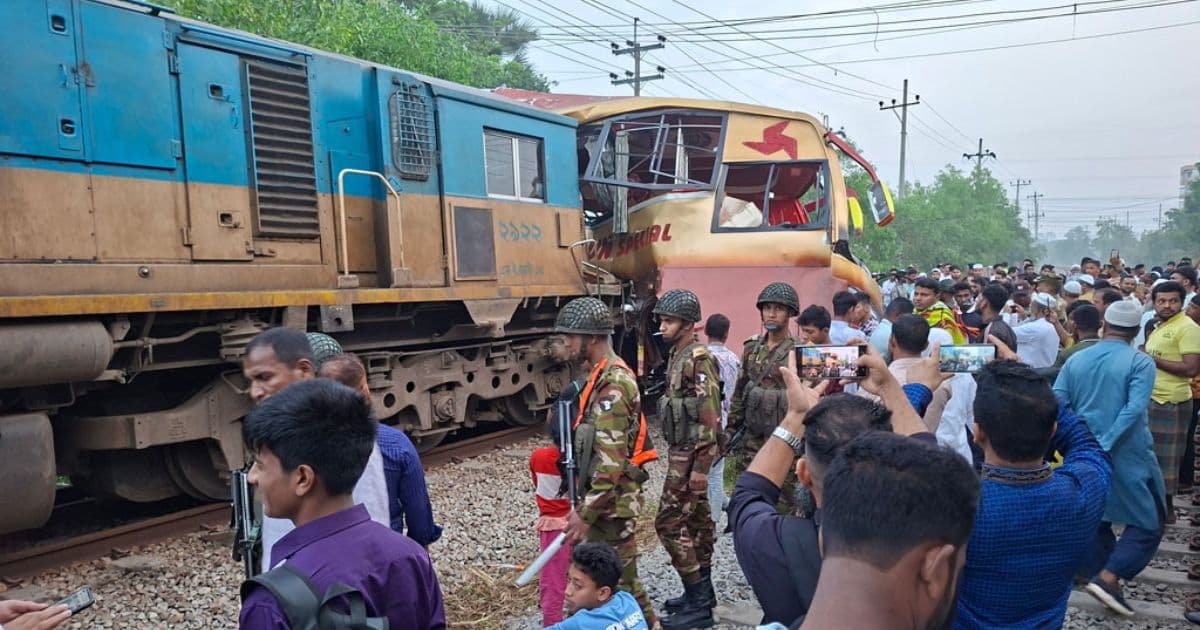 ৫ ঘণ্টা পর চট্টগ্রামের সঙ্গে সারাদেশের রেল যোগাযোগ স্বাভাবিক