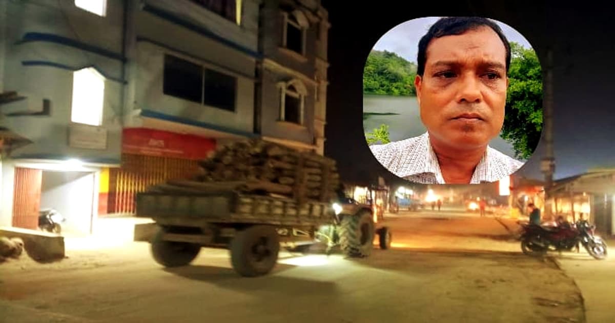 লামায় সদর রেঞ্জ কর্মকর্তার যোগসাজশে কাঠ পাচারের অভিযোগ