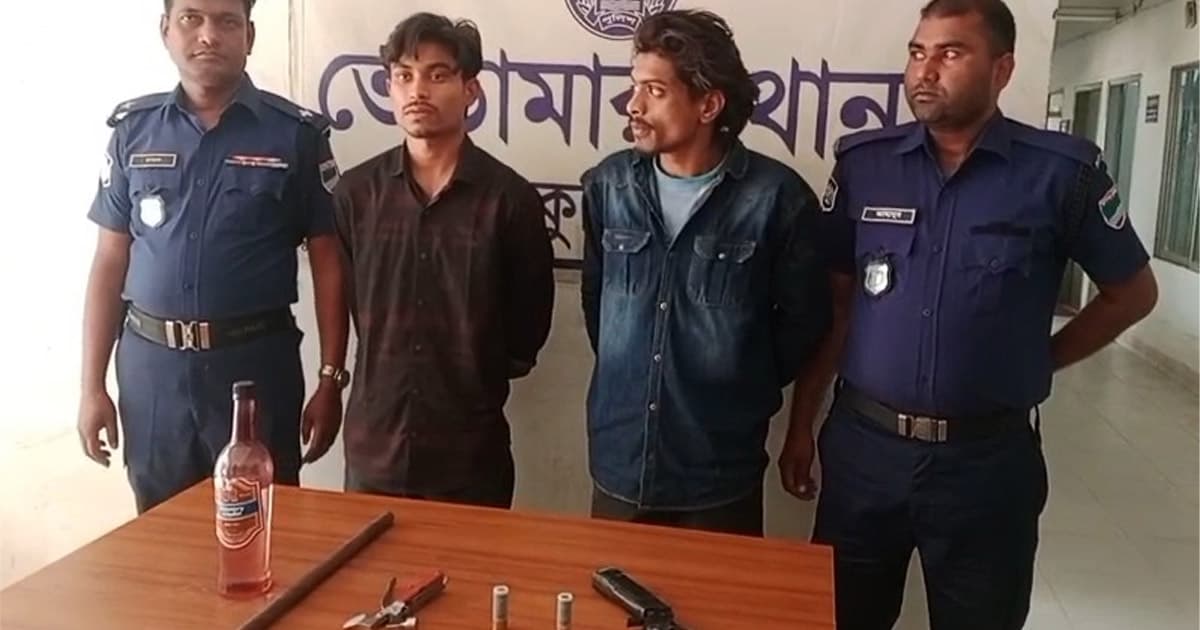 কুষ্টিয়ায় অস্ত্র ও মাদকসহ গ্রেপ্তার ৩