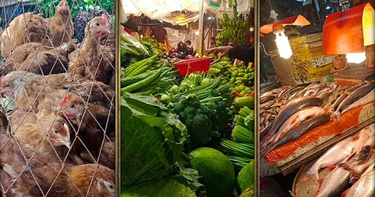 উত্তপ্ত সবজির বাজার, মাছ-মাংস ছুঁলেই ছ্যাঁকা