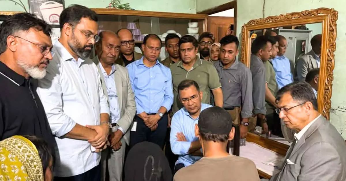 শিশু রামিসার বাসায় গেলেন প্রধানমন্ত্রী