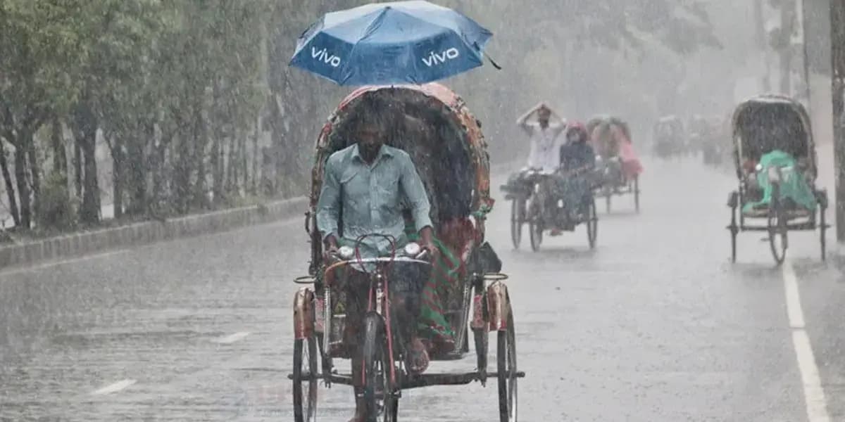ঢাকায় বজ্রসহ বৃষ্টি হতে পারে
