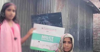 মায়ের চিকিৎসার অভাবে অনিশ্চিত ১২ বছরের শিশুর ভবিষ্যৎ