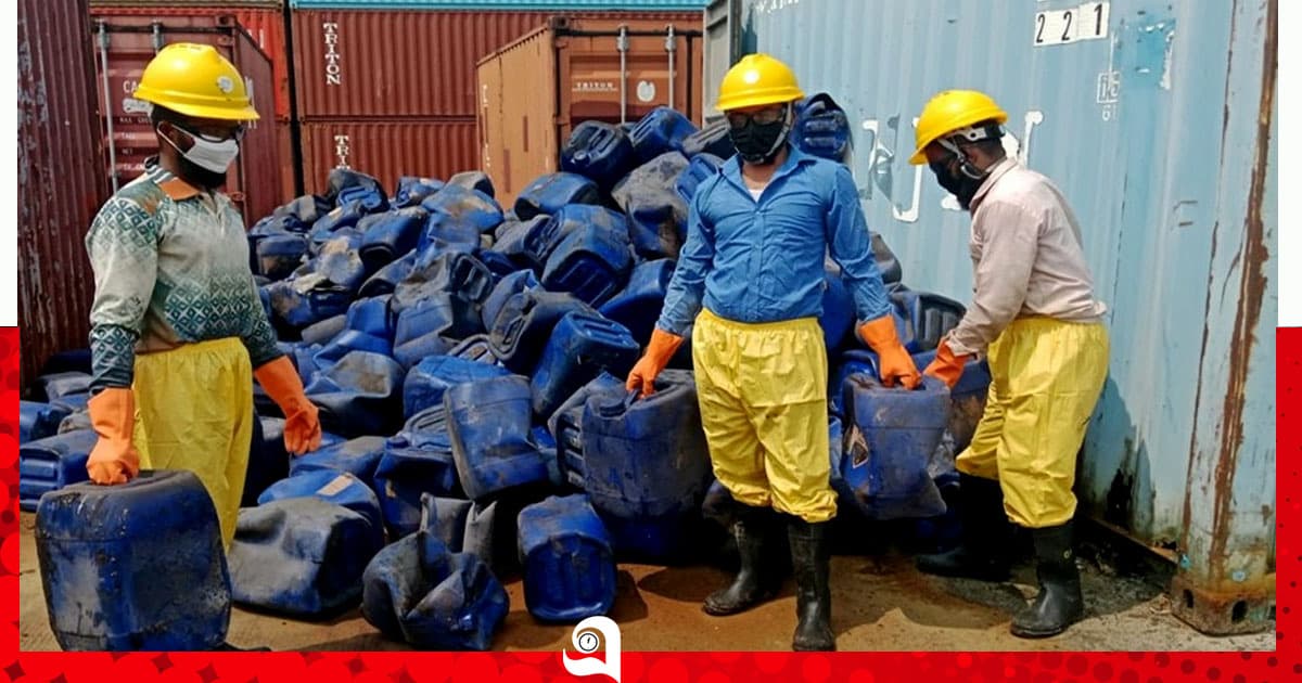 রূপগঞ্জে ধ্বংস হবে বন্দরের ১৫১ টন রাসায়নিক