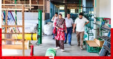 পরিবেশবান্ধব প্রযুক্তিতে বদলাচ্ছে পাবনার তাঁতশিল্প